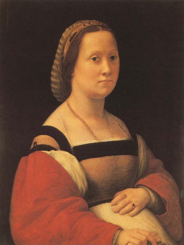 RAFFAELLO Sanzio Portrait of woman France oil painting art